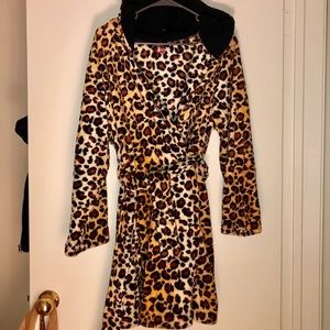 Cheetah Print Robe